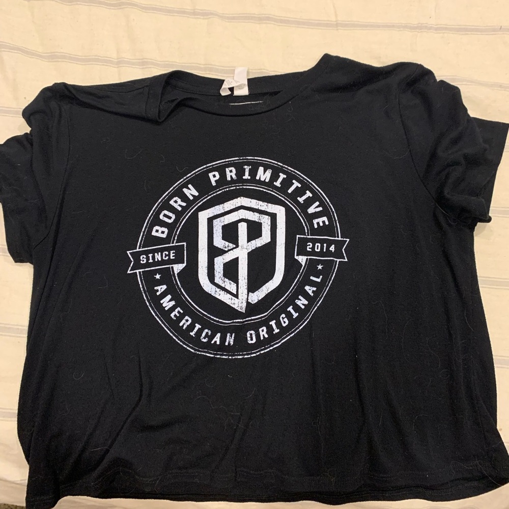 Born Primitive Flowy Crop Tee